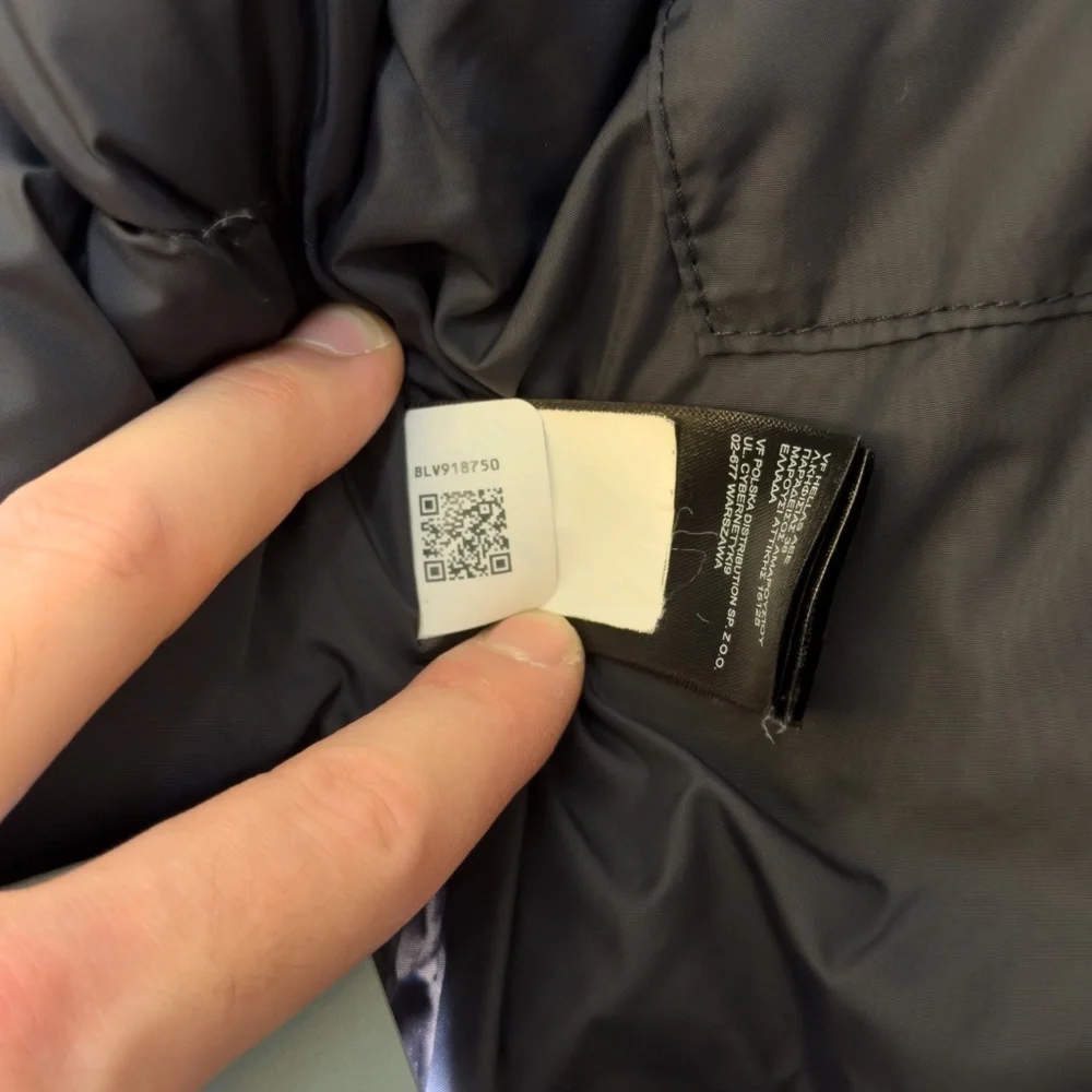 TNF BLACK NUPTSE VEST PUFFER